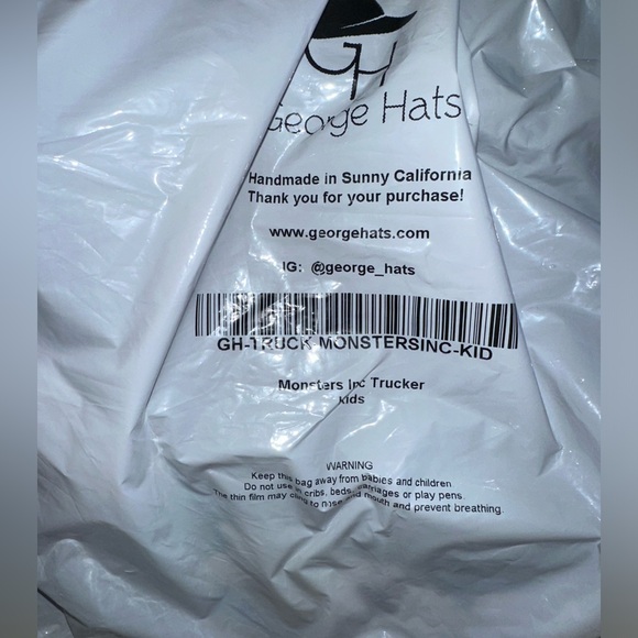 NIB Monster Inc George Hats Trucker - Picture 7 of 7